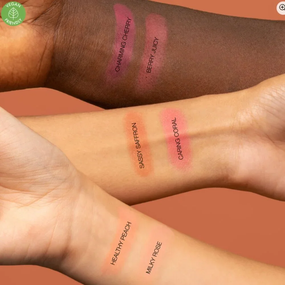 Huda Beauty GloWish Cheeky Vegan Blush Powder Trio 3/set